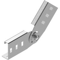 Łącznik przegubowy drabin LGTH60 N, gr. blachy 3,0mm | 461302 Baks