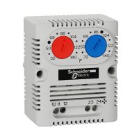 Termostat ze stykiem podwójnym F NA NC, ClimaSys | NSYCCOTHDF Schneider Electric
