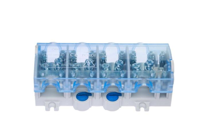 Odgałęźnik instalacyjny OBL 25/10-4 szaro-niebieski | A13-6048 Pokój