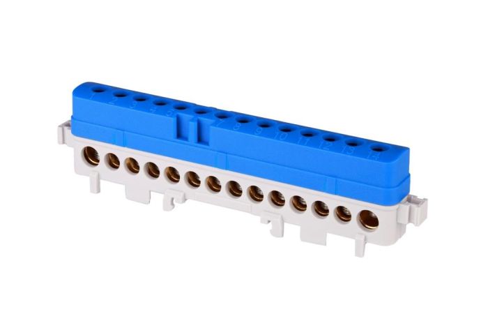 Listwa przyłączeniowa izolowana LPI-14N, niebiesko-szara (10szt.) | A18-1068 Pokój