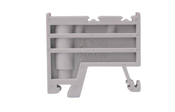 Trzymacz KU-1/35 do złączek szynowych, szary (30szt.) | A44-1208 Pokój
