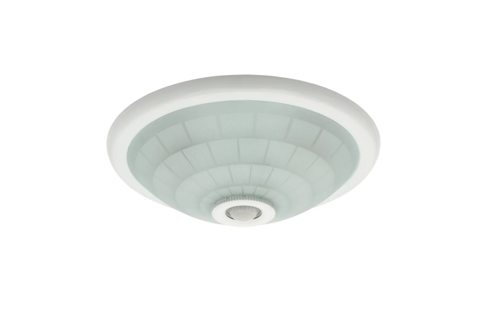 Plafon FOGLER DL-240O czujnik ruchu PIR E27 2 x max 40W biały | 18120 Kanlux