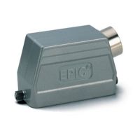 Obudowa wtyczki kątowa PG21 IP65 EPIC H-B 24 TS-RO 21 | 10113900 Lapp Kabel