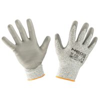 Rękawice antyprzecięciowe pokryte PU, 4X43D, rozmiar 10 | 97-609-10 NEO