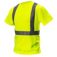 T-shirt ostrzegawczy, żółty, rozmiar M | 81-732-M NEO