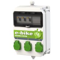 Rozdzielnica stacjonarna dla stacji ładujących rowery elektryczne HEL 3GS*3CKN6-C6/0,03 typ A e-bike | 9134248W PCE