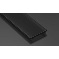 Klosz BASIC 2m czarny PMMA 2m do profili aluminiowych | 11-2017-20 LED Labs