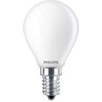 Lampa LED CorePro LEDLuster ND 6.5-60W 806lm 827 2700K P45 E14 FR G kulka matowa | 929002028792 Philips