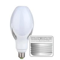 Lampa LED Intensive 30W E40 4000K adapter E27/E40 w kpl 230V ED90 | LED-2978 Helios