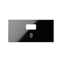 Pokrywa ładowarki USB dla ref.10000380-039 czarny Simon 100 | 10001097-138 Kontakt Simon