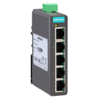 Switch przemysłowy niezarządzalny 5x Ethernet | EDS-205 Elmark Automatyka Spółka