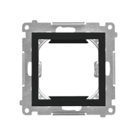 Adapter (przejściówka) na osprzęt standardu 45 × 45 mm, Czarny mat Simon 55 | TA45.01/149 Kontakt Simon