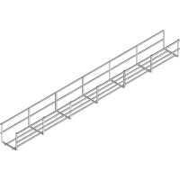 Korytko siatkowe zgrzewane z drutu galwanicznego KSG35H35/3 (3m) | 930210 Baks