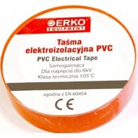 Taśma izolacyjna T PVC 19/20, pomarańczowa | TPVC_19-20-ORANGE/1 Erko