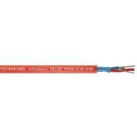 Kabel bezhalogenowy HTKSH FE180/PH90/E90 1x2x1,0 czerwony /100m/ KRĄŻEK | 1638 007 23 Technokabel