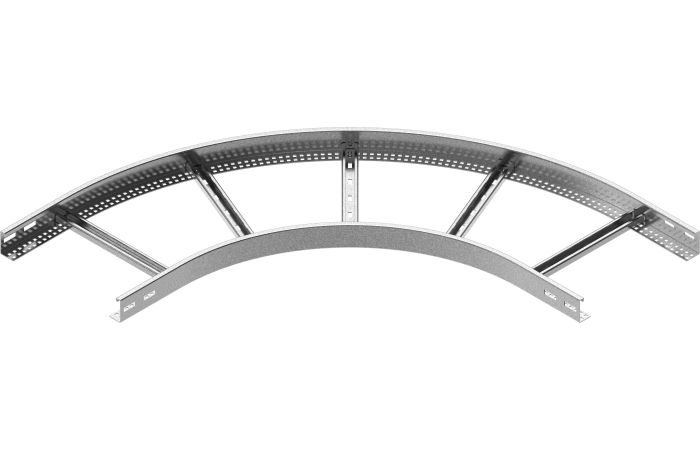 Łuk drabinki 90st. LDC300H50N, gr.blachy 2,0 mm | 456930 Baks