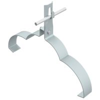 Uchwyt gąsiorowy H=8 cm drut Fi 5-8mm, ocynk | AH04161 AH Hardt