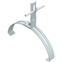 Uchwyt gąsiorowy H=8cm drut Fi 5-8mm szer. 26-32 cm, wys. 10-16cm, ocynk | AH04321 AH Hardt