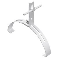 Uchwyt gąsiorowy uniwersalny zacisk, aluminiowy | AH04324 AH Hardt
