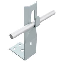 Uchwyt kątowy H=6 cm drut Fi--5-8mm, ocynk | AH05011 AH Hardt