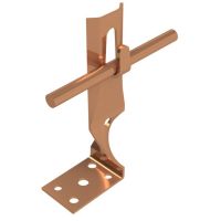 Uchwyt kątowy zacisk, skręt, H=14cm, miedź/mosiądz | AH05092 AH Hardt