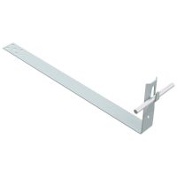 Uchwyt dachówkowy przykręcany do łaty zacisk, L=43cm, ocynk | AH09161 AH Hardt