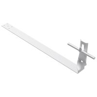 Uchwyt dachówkowy przykręcany do łaty zacisk, skręt, L=38cm, aluminiowy | AH09024 AH Hardt