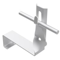Uchwyt dachówkowy uniwersalny zacisk, skręt, aluminiowy | AH09304 AH Hardt