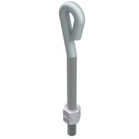 Uchwyt naciągowy M10x110 L=16 cm drut Fi--5-10mm, ocynk | AH13011 AH Hardt