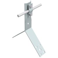 Uchwyt szczytowy, H=8 cm, drut Fi--5-10mm, ocynk, ocynk | AH21011 AH Hardt