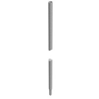 Uziom składany stalowy (cynkowany na gorąco) - zamek stożkowy (Morse`a) Fi-18x1500mm 3,0kg kompletny | AH14041 AH Hardt
