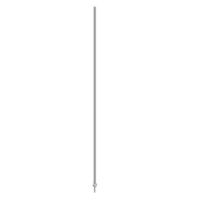 Maszt H=1000 mm mocowany do ściany /konstrukcji, aluminiowy, 0,30kg | AH40811 AH Hardt