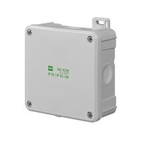 Puszka n/t 98x98x46, IP55/65, szara RAL7035 2K | 0290-04 Elektro-Plast Nasielsk