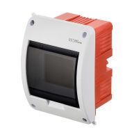 Rozdzielnica p/t 1/5 (N+PE) IP40 drzwi transparentne dymne ELEGANT 116x156x93mm $ | 0643-10 Elektro-Plast Nasielsk