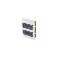 Rozdzielnica p/t 1/24 (N+PE) IP40 drzwi transparentne dymne ELEGANT $ | 0655-10 Elektro-Plast Nasielsk