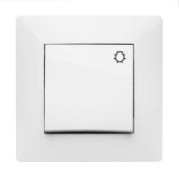 Łącznik p/t zwierny "światło" IP20 VOLANTE biały $ | 2613-00 Elektro-Plast Nasielsk