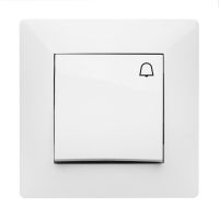 Łącznik p/t zwierny "dzwonek" IP20 VOLANTE biały | 2614-00 Elektro-Plast Nasielsk