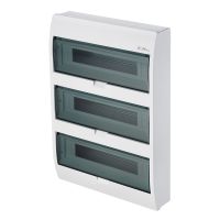 Rozdzielnica RN 3x18 PE+N dymny, Elegant | 2408-01 Elektro-Plast Nasielsk