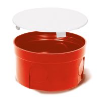 Puszka p/t PO-80F PRO, ceglasta | 0283-00 Elektro-Plast Nasielsk