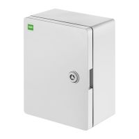 Szafka rozdzielcza 210x280x130 SR4 IP65 z płytą matalową szary INDUSTRIAL | 2760-00 Elektro-Plast Nasielsk