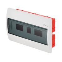 Rozdzielnica p/t RP 1x18 PE+N IP40, biała, Elegant | 2414-00 Elektro-Plast Nasielsk