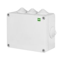 Puszka n/t 130x95x58, 8 dławic, IP55, szara, Industrial | 2703-02 Elektro-Plast Nasielsk