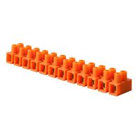 Listwa zaciskowa LZ12 4mm2 samogasnąca PA6, pomarańczowa | 0931-00 Elektro-Plast Nasielsk
