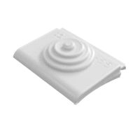 Dławnica membranowa do wprowadzania przewodów, IP55, szara, Aquant | 1281-10 Elektro-Plast Nasielsk