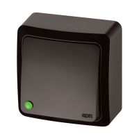 Łącznik n/t 1-biegunowy, IP20, brązowy, Berg | 3710-05 Elektro-Plast Nasielsk