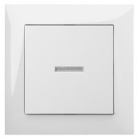 Łącznik p/t 2-biegunowy B/R, IP20, biały, Sentia | 1419-10 Elektro-Plast Nasielsk
