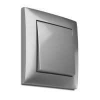 Łącznik p/t schodowy IP20, srebrny, Sentia | 1412-56 Elektro-Plast Nasielsk