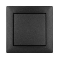 Łącznik p/t zwierny B/R, IP20, czarny metalizowany, Sentia | 1403-19 Elektro-Plast Nasielsk
