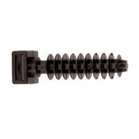 Element mocujący D10, czarny (opak 100szt) | E01EM-01100100100 Ergom