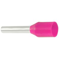 Końcówka tulejkowa izolowana HI 0,34/8 F ERHL przekrój: 0,34mm2, dł. tulejki 8 (opak 500szt) | E08KH-02010101201 Ergom